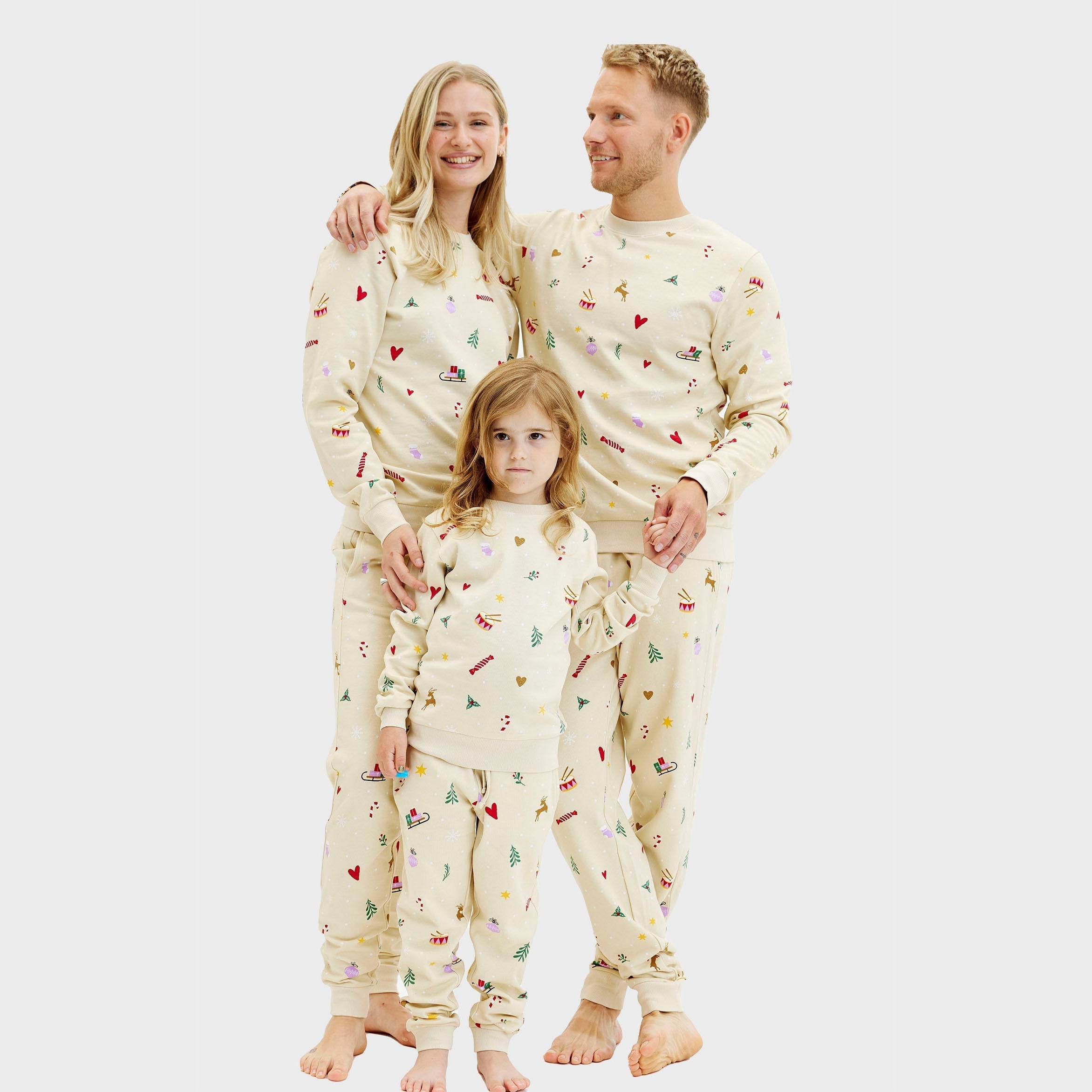 Sweatset beige - Kinder.